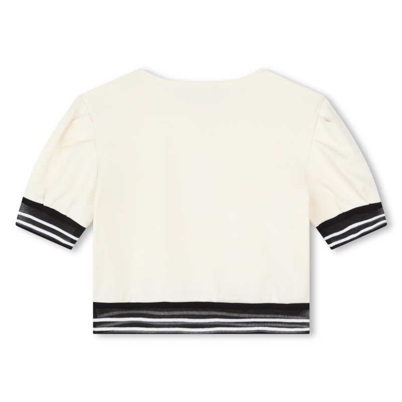 KARL LARGERFELD KIDS
Top con estampado de corbata 2