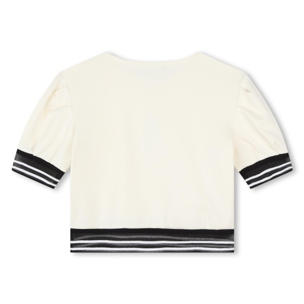 KARL LARGERFELD KIDS
Top con estampado de corbata