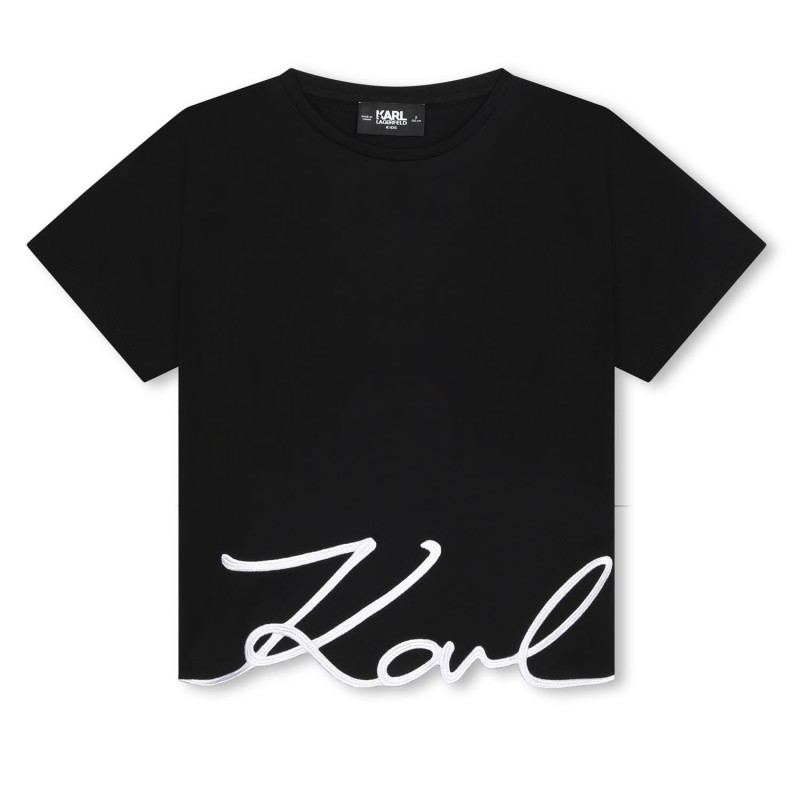 KARL LARGERFELD KIDS
Camiseta con el logo bordado