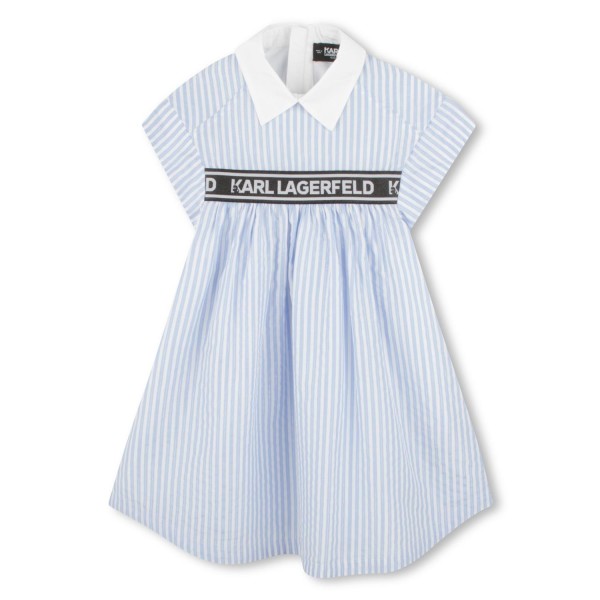 KARL LARGERFELD KIDS
Vestido de rayas metalizado