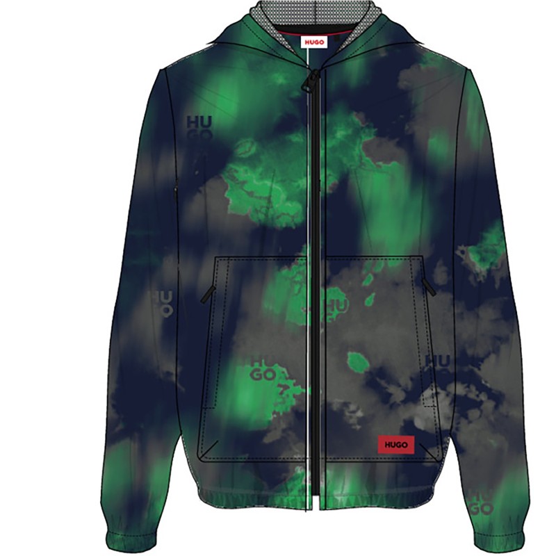 HUGO
Cortavientos con capucha