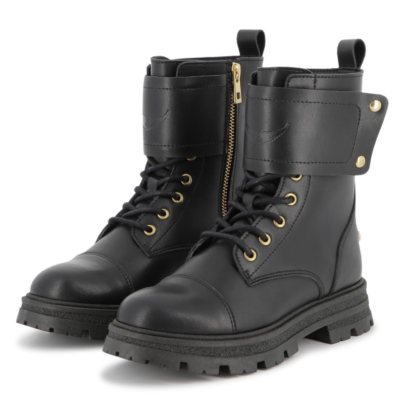 ZADIG & VOLTAIRE
Botas con cordones de piel de vacuno