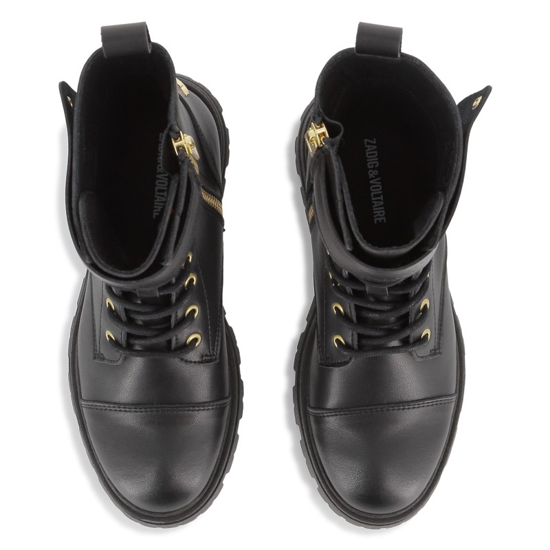 ZADIG & VOLTAIRE
Botas con cordones de piel de vacuno