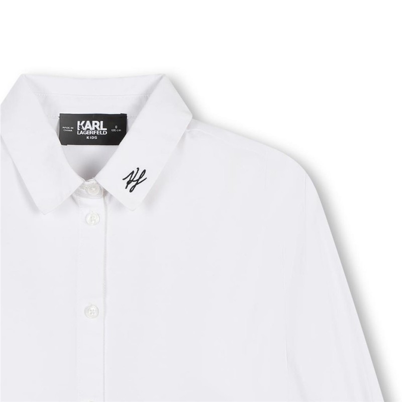 KARL LARGERFELD KIDS
Camisa con el logotipo bordado