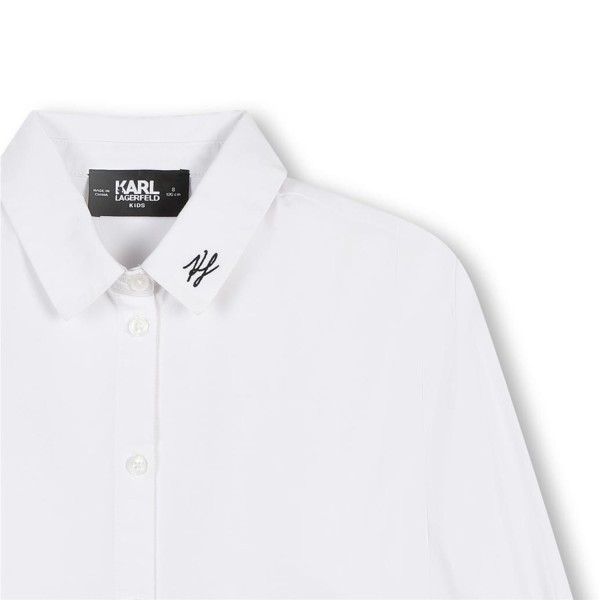 KARL LARGERFELD KIDS
Camisa con el logotipo bordado