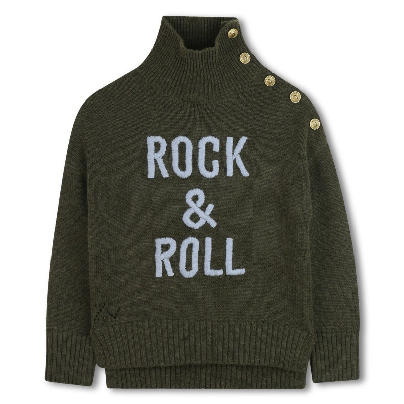 ZADIG & VOLTAIRE
Jersey abotonado con cuello alto