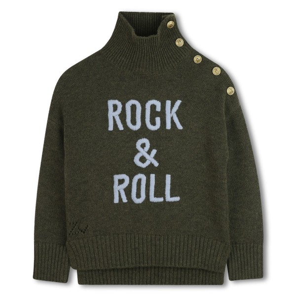 ZADIG & VOLTAIRE
Jersey abotonado con cuello alto