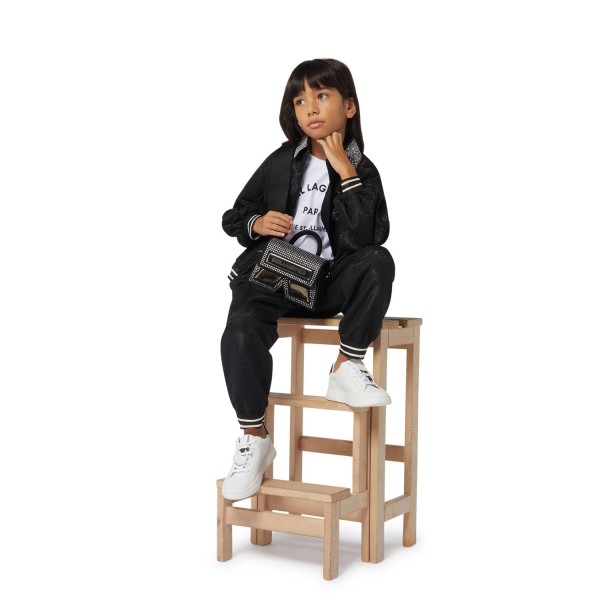 KARL LARGERFELD KIDS
Sudadera con cuello de joya
