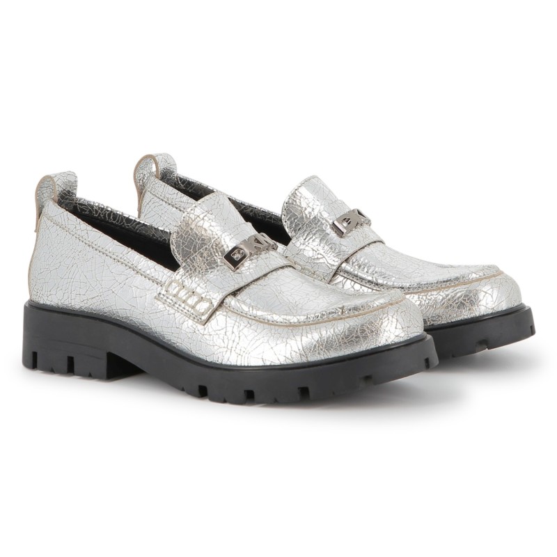 DKNY
Mocasines metálicos de piel de vacuno
