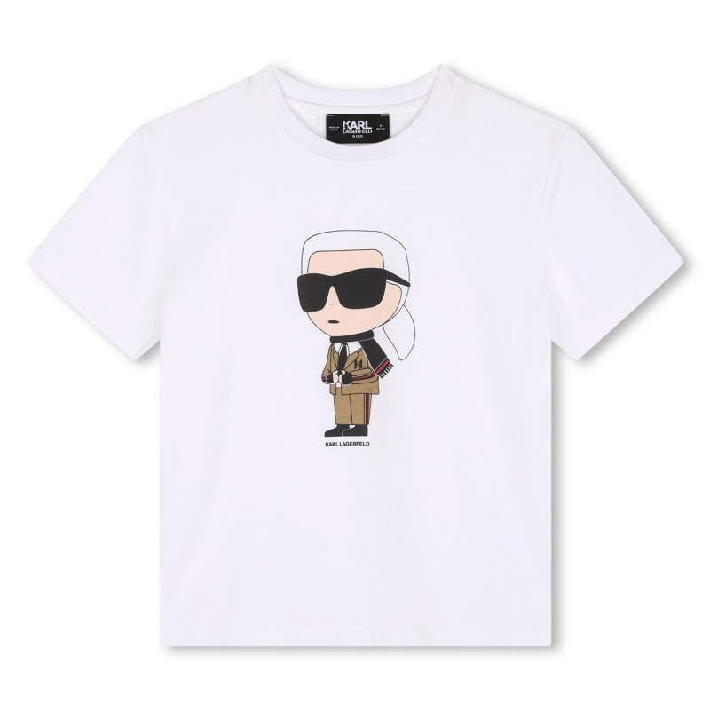 KARL LARGERFELD KIDS
Camiseta manga corta y algodón
