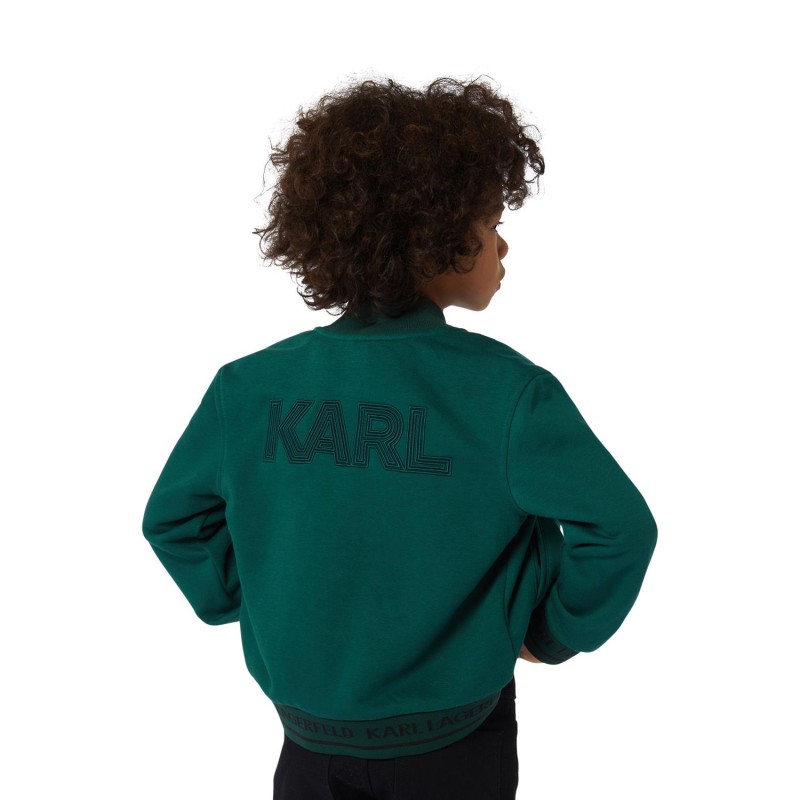 KARL LARGERFELD KIDS
Chaqueta de chándal de muletón
