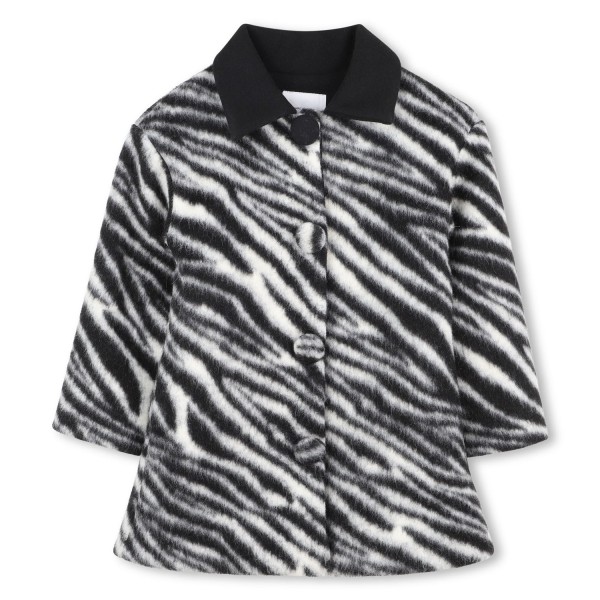 MARC JACOBS
Abrigo largo con patrón completo de cebra