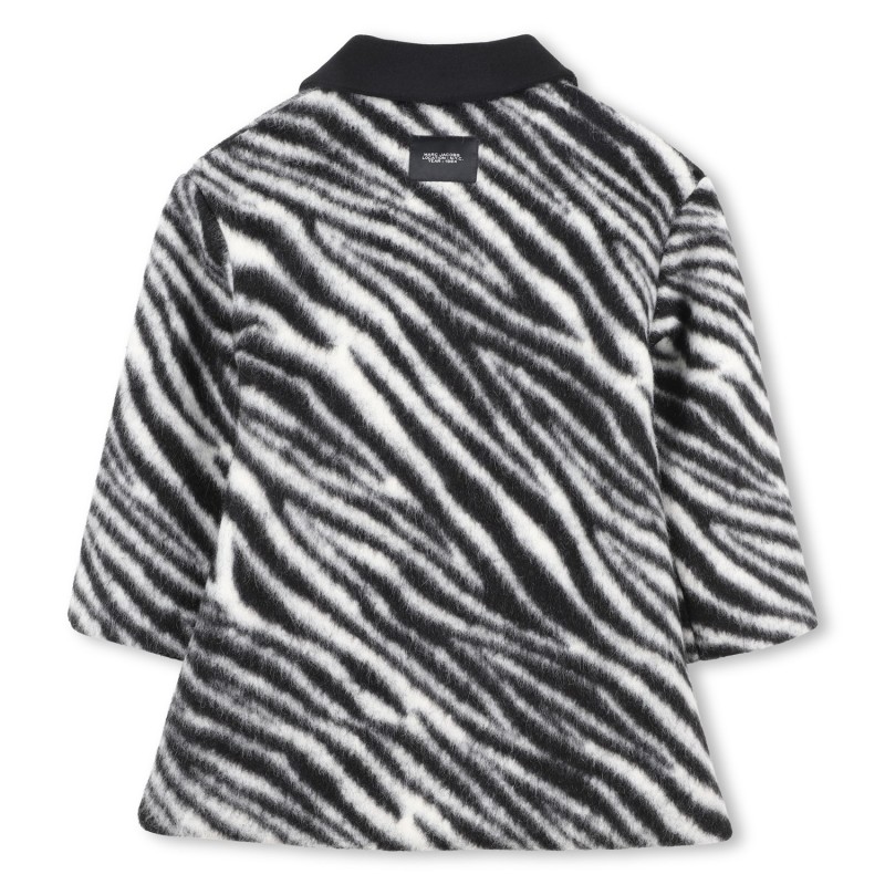 MARC JACOBS
Abrigo largo con patrón completo de cebra