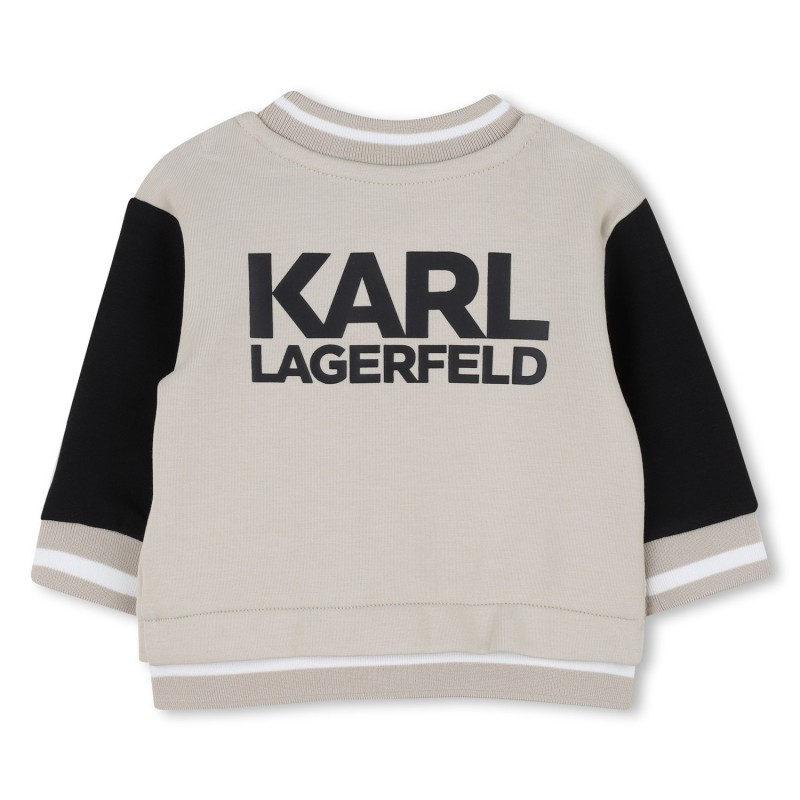 KARL LARGERFELD KIDS
Conjunto de cárdigan y pantalón en doble jersey
