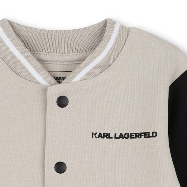 KARL LARGERFELD KIDS
Conjunto de cárdigan y pantalón en doble jersey
