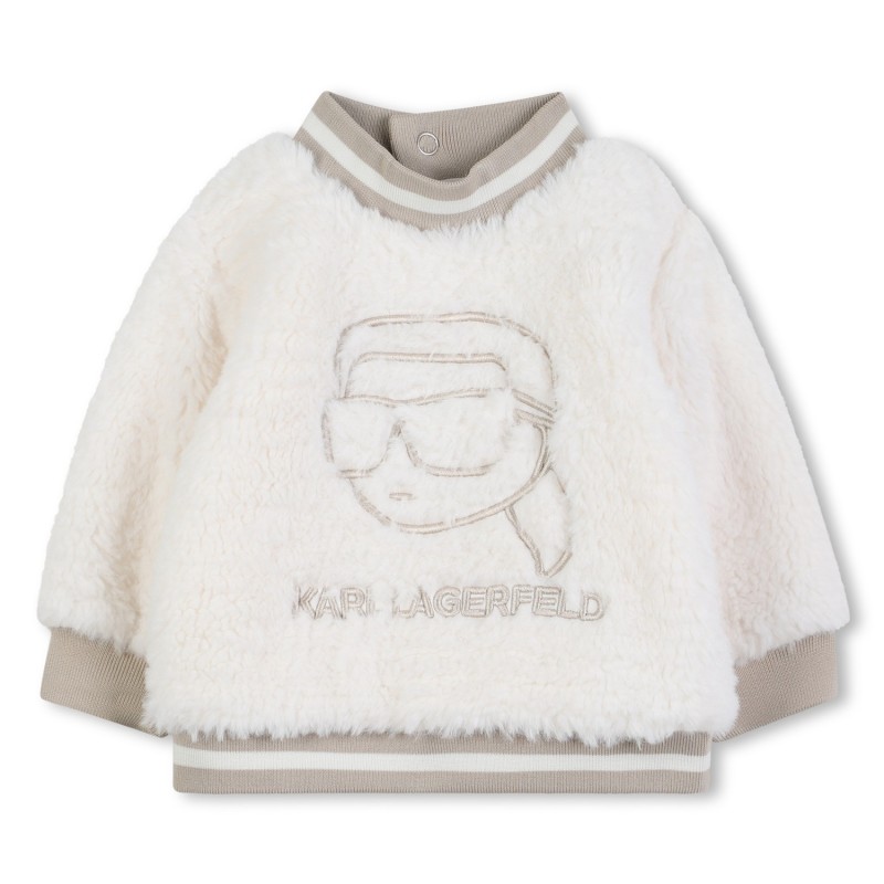 KARL LARGERFELD KIDS
Conjunto de sudadera y pantalón de chándal