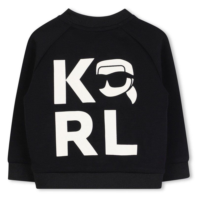 KARL LARGERFELD KIDS
Cárdigan bimaterial