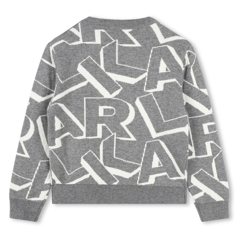 KARL LARGERFELD KIDS
Jersey de jacquard bicolor
