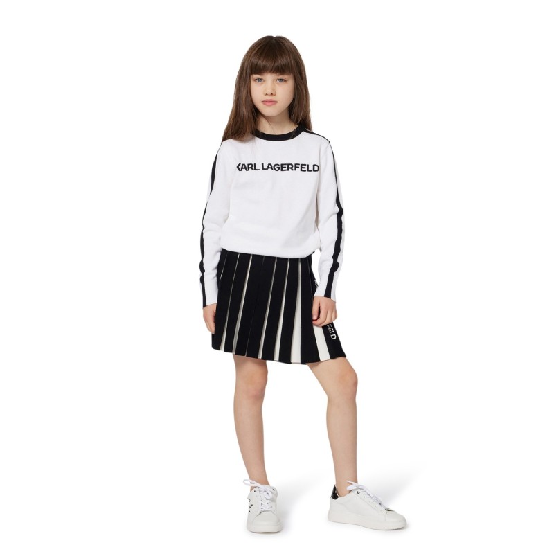 KARL LARGERFELD KIDS
Falda plisada de punto