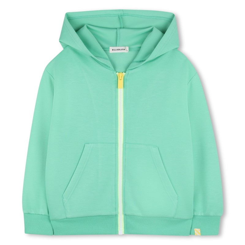 SUDADERA CON CAPUCHA CON CREMALLERA