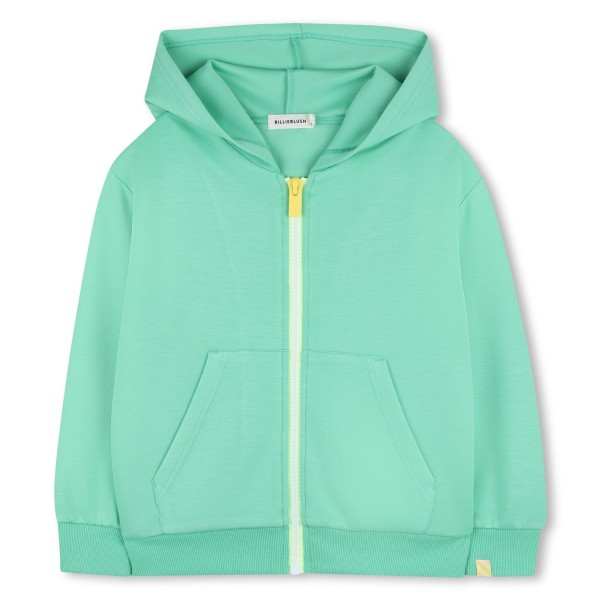 SUDADERA CON CAPUCHA CON CREMALLERA