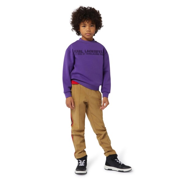 KARL LARGERFELD KIDS
Pantalón de chándal con bandas

