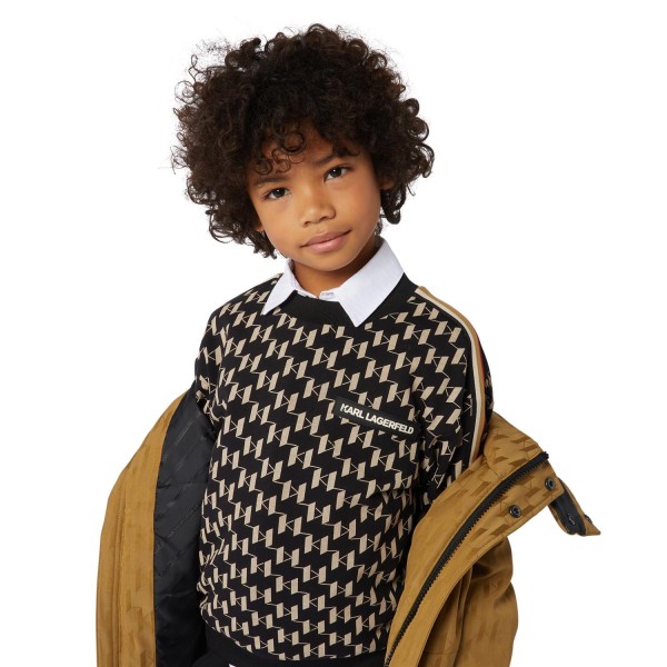 KARL LARGERFELD KIDS
Sudadera estampada
