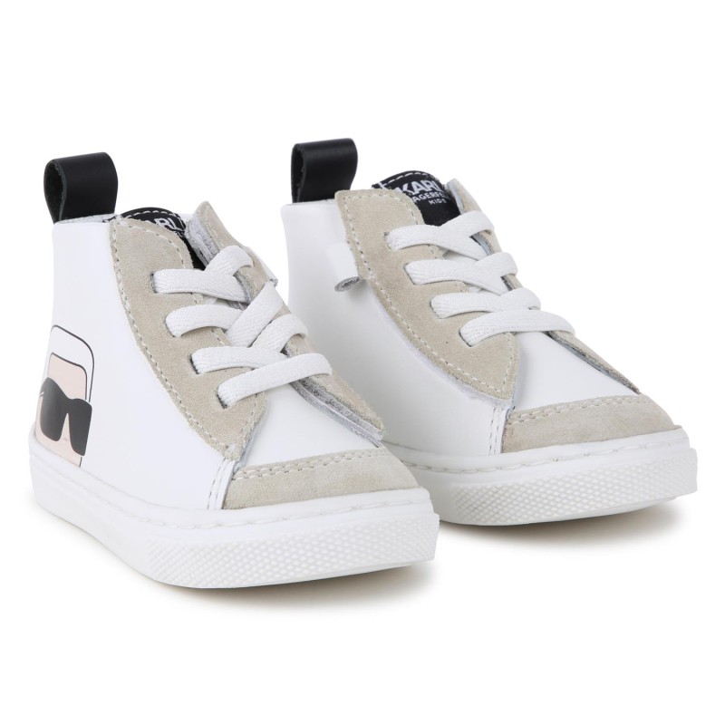 KARL LARGERFELD KIDS
Zapatillas altas de cuero