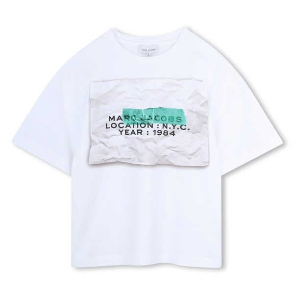 CAMISETA DE MANGA CORTA VERDE BLANCO
