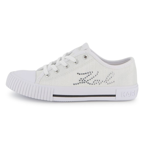 ZAPATILLAS CON CORDONES BLANCO