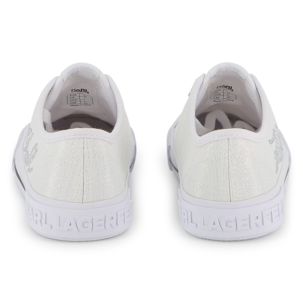 ZAPATILLAS CON CORDONES BLANCO