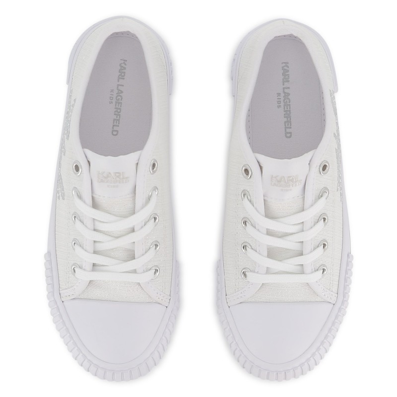 ZAPATILLAS CON CORDONES BLANCO