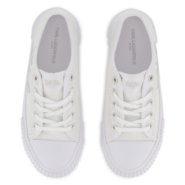 ZAPATILLAS CON CORDONES BLANCO