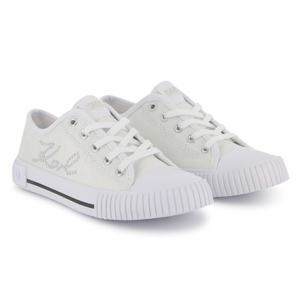 ZAPATILLAS CON CORDONES BLANCO