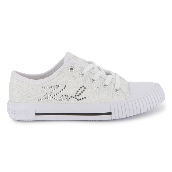 ZAPATILLAS CON CORDONES BLANCO