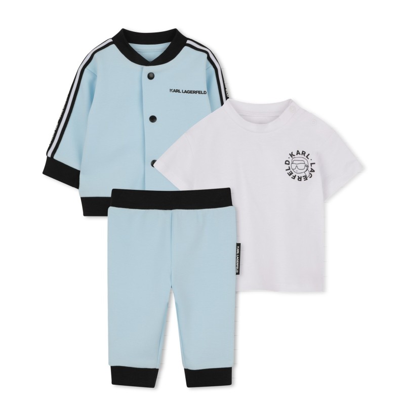 CONJUNTO DE JOGGER NEGRO/AZUL