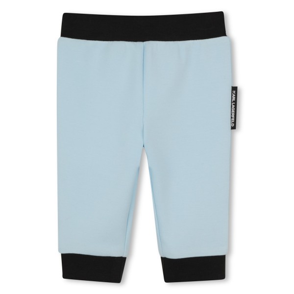 CONJUNTO DE JOGGER NEGRO/AZUL