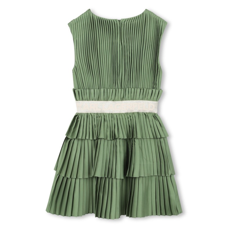 Vestido plisado manga corta ENELDO 2