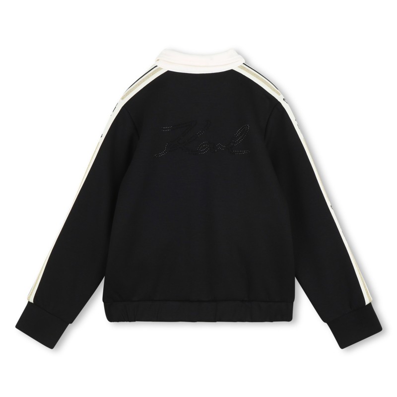 Cárdigan con cuello NEGRO 2