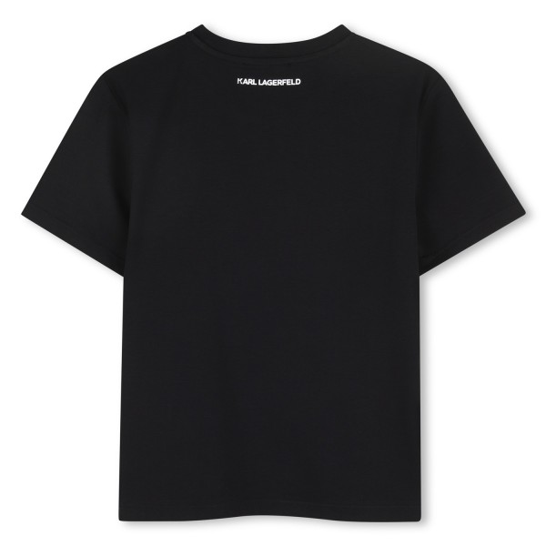 Camiseta de manga corta NEGRO