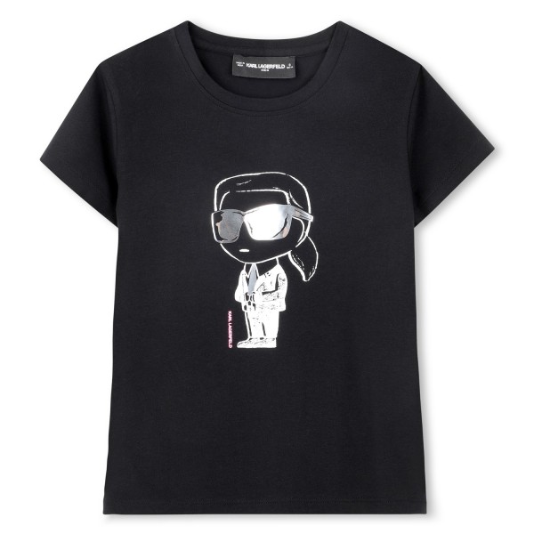 Camiseta de manga corta NEGRO