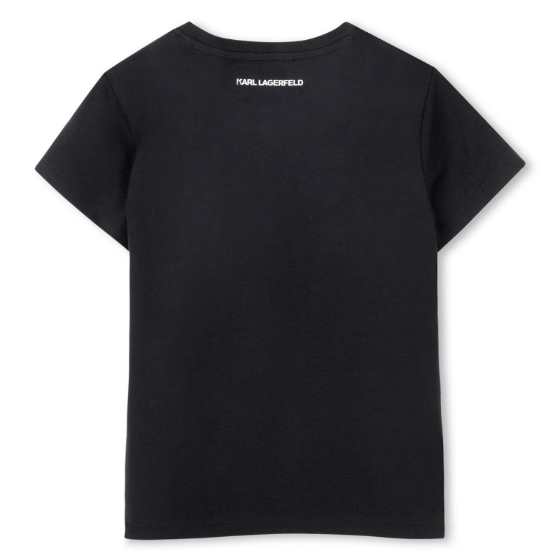Camiseta de manga corta NEGRO 2