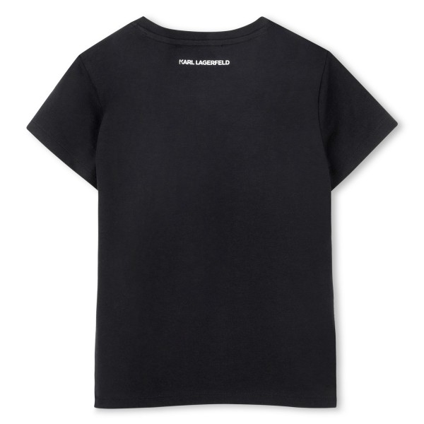 Camiseta de manga corta NEGRO