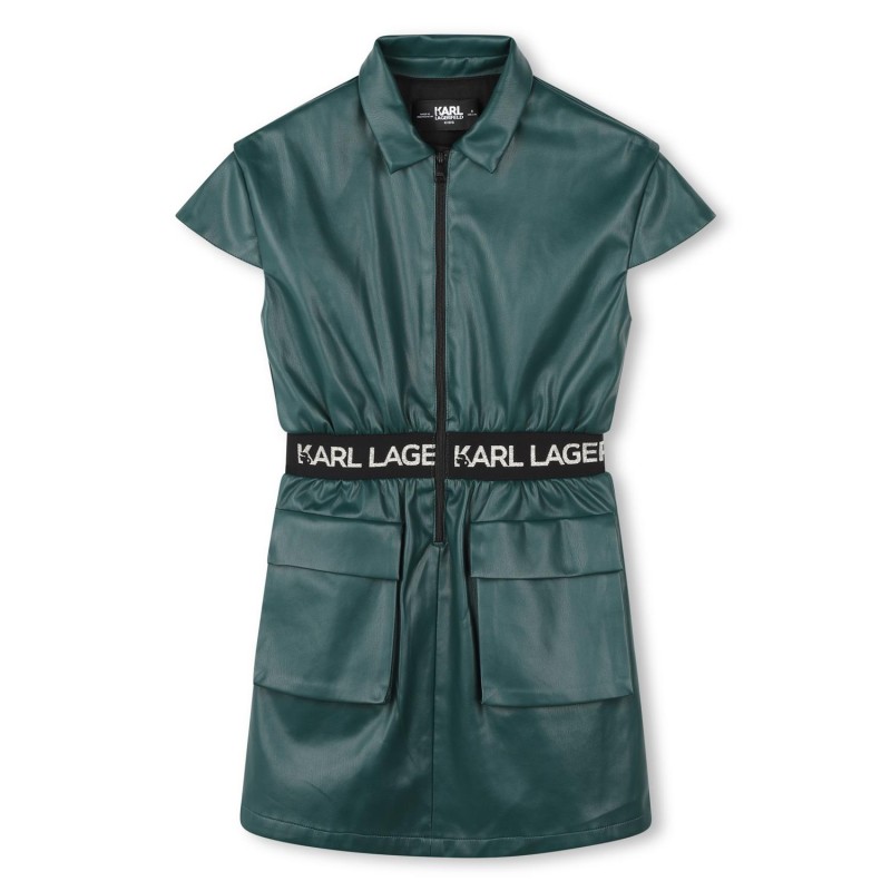 KARL LARGERFELD KIDS
Vestido camisero de cremallera
