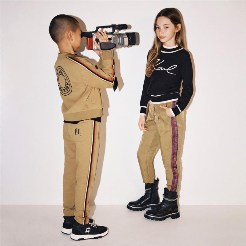 KARL LARGERFELD KIDS
Pantalón con bandas de rayas