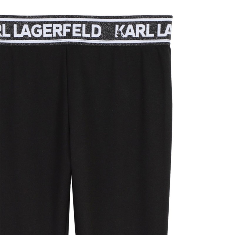 KARL LARGERFELD KIDS
Leggings de cintura metalizada
