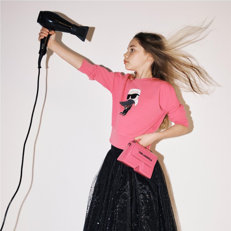 KARL LARGERFELD KIDS
Bolso de mano de tela
