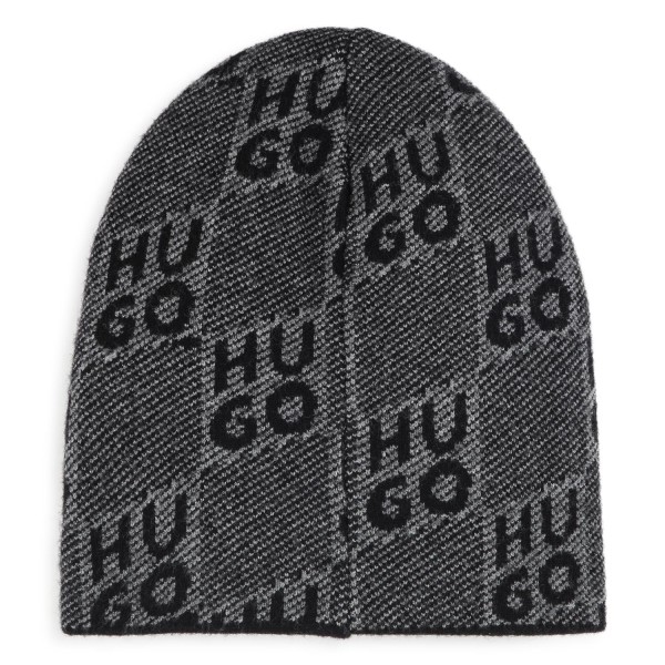 HUGO
Gorro de punto y cuadros
