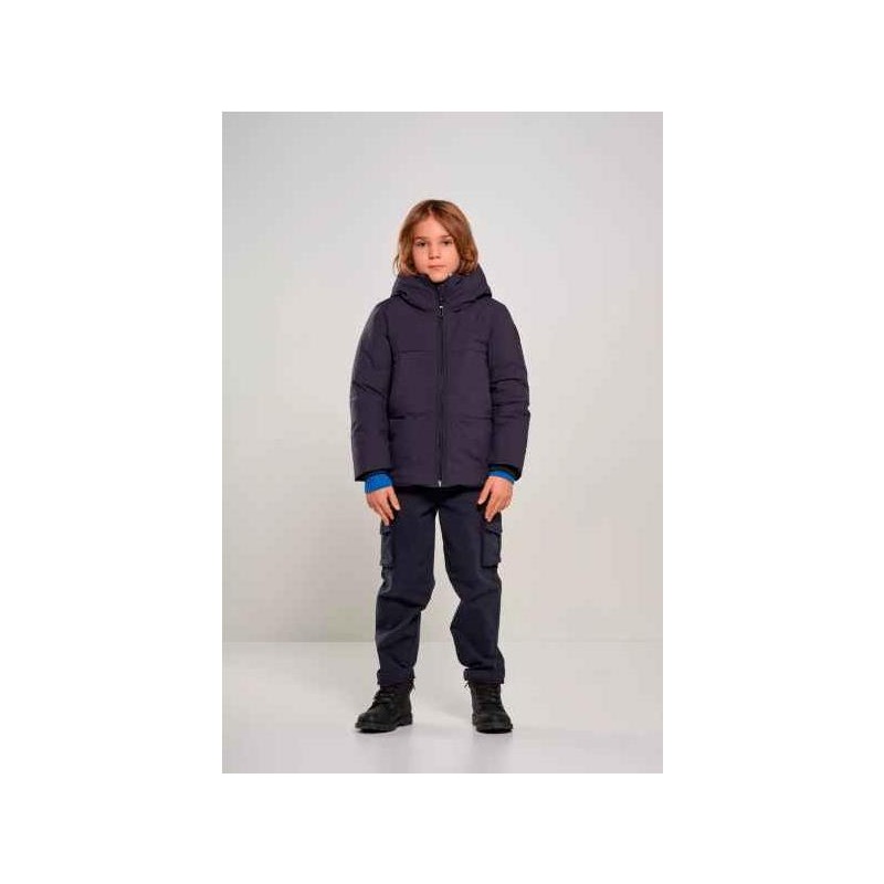 Parka acolchada para niño con capucha. Cálido y acogedor: imprescindib