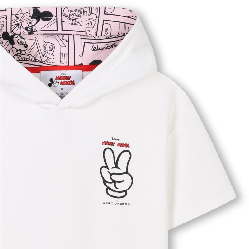 MARC JACOBS
Vestido de algodón con capucha
